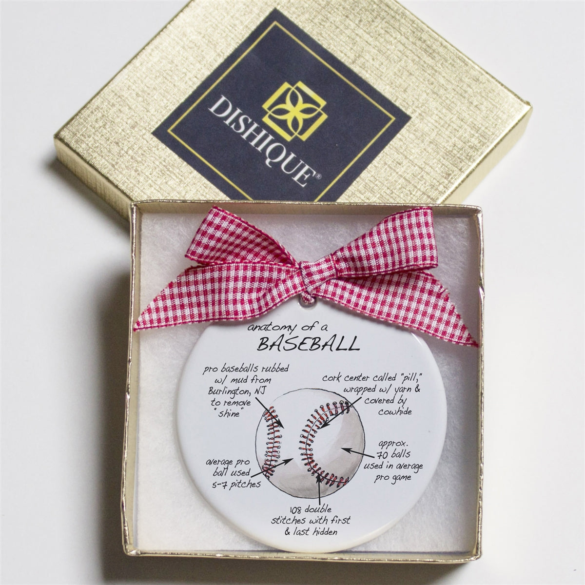 Baseball Holiday Ornament