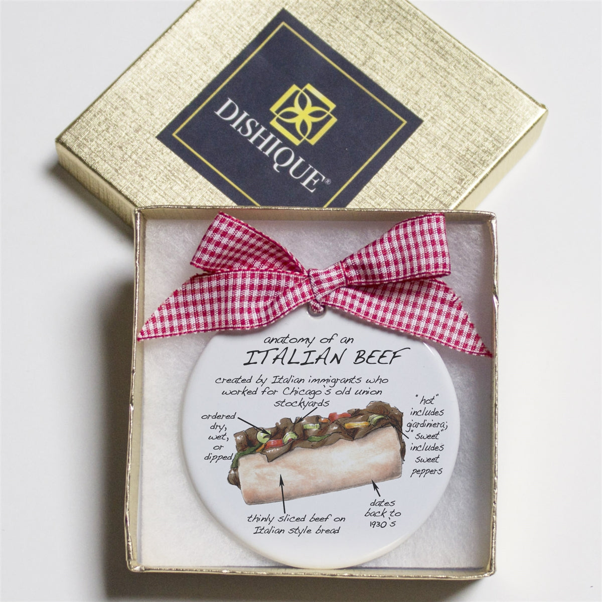 Italian Beef Holiday Ornament