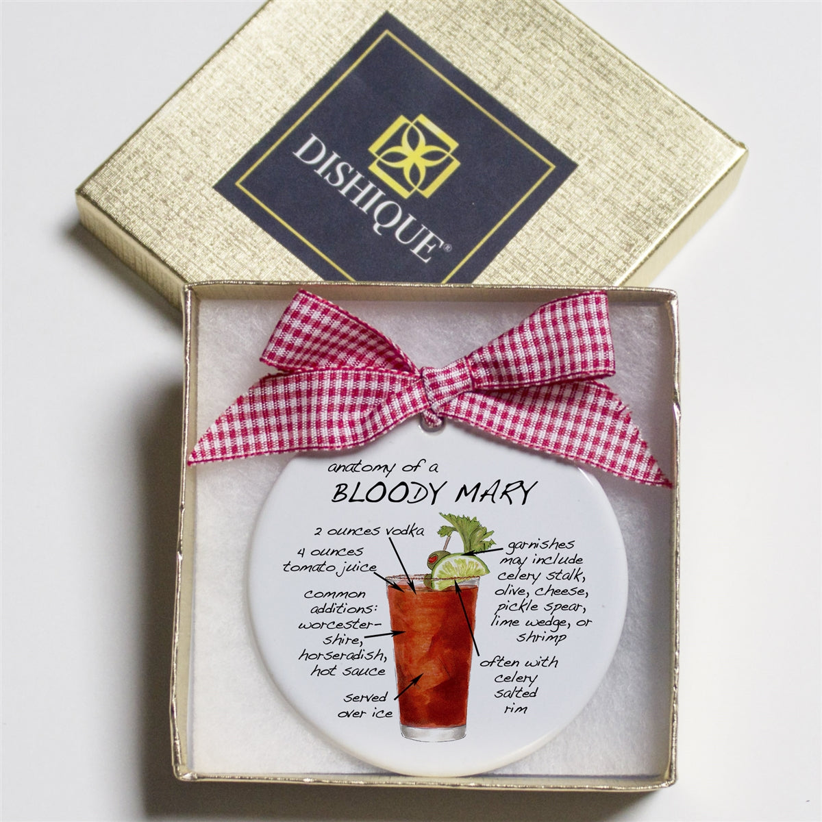 Bloody Mary Holiday Ornament