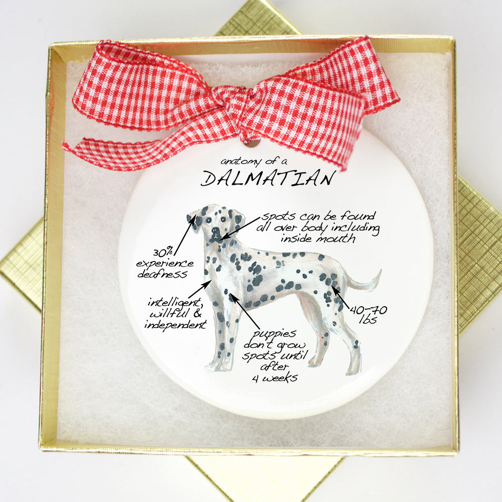 Dalmatian Holiday Ornament - Dog Breed Gifts
