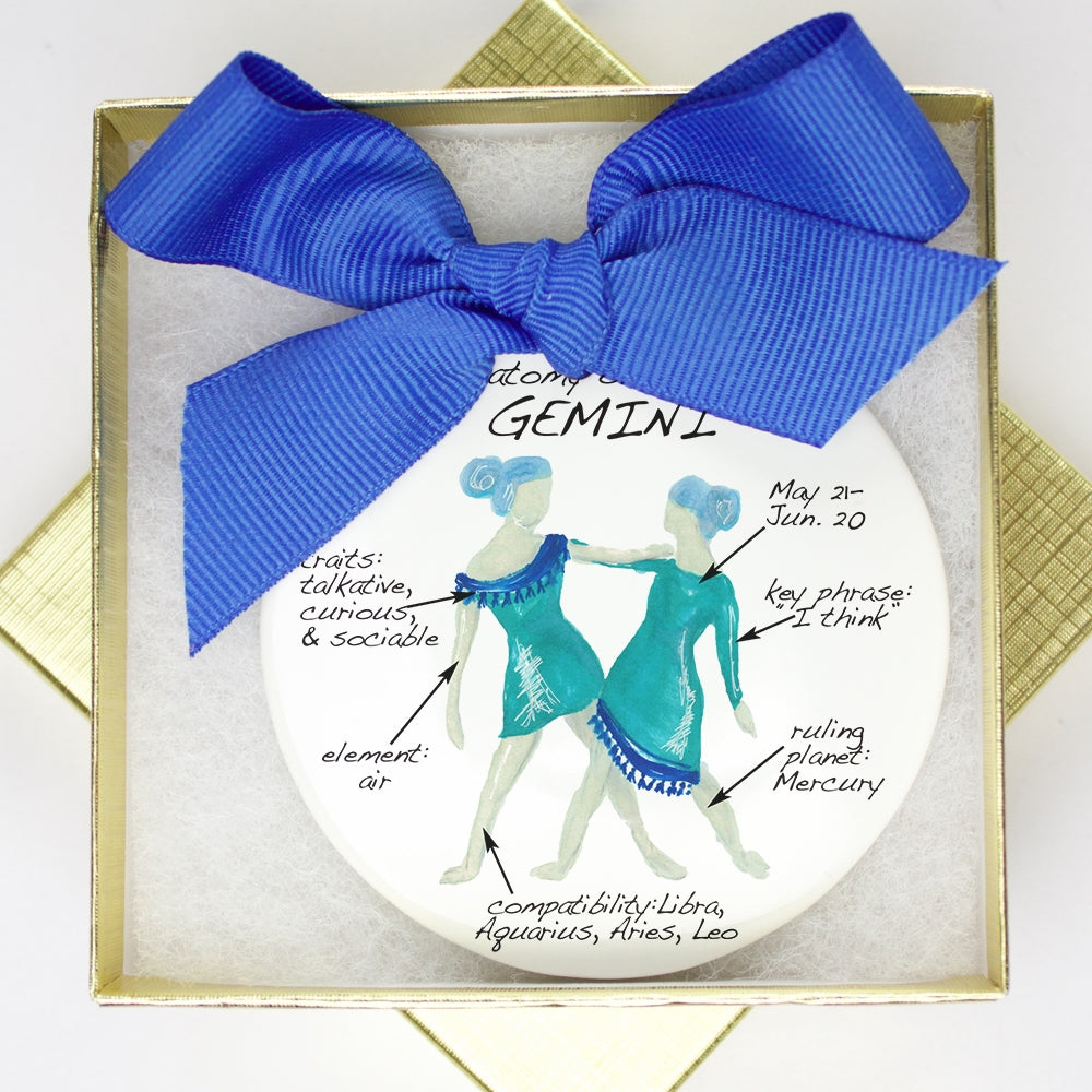 Gemini Holiday Ornament