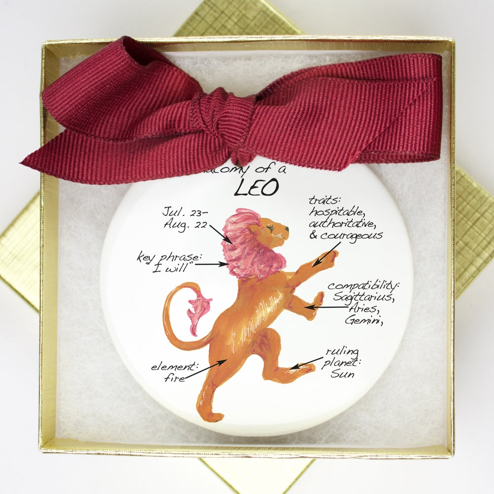 Leo  Holiday Ornament