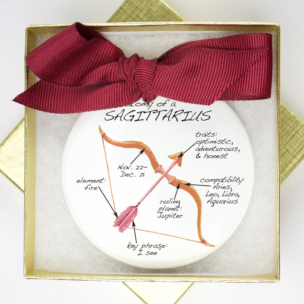 Sagittarius  Holiday Ornament