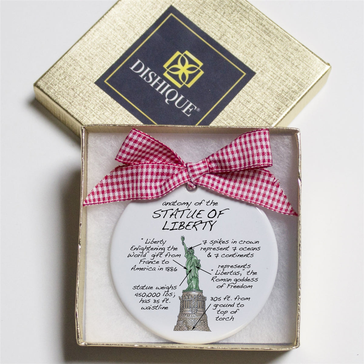 Statue of Liberty Holiday Ornament