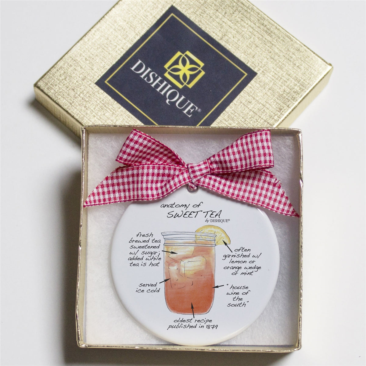 Sweet Tea Holiday Ornament