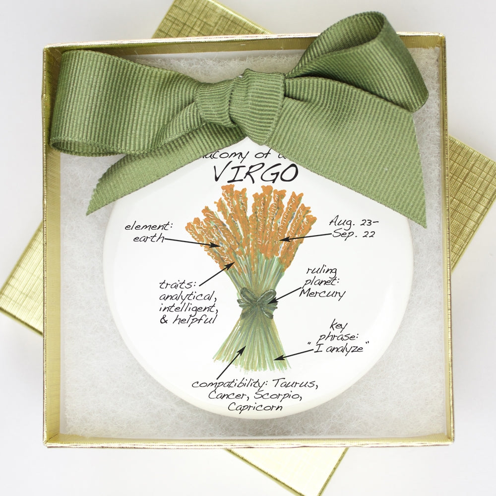 Virgo Holiday Ornament