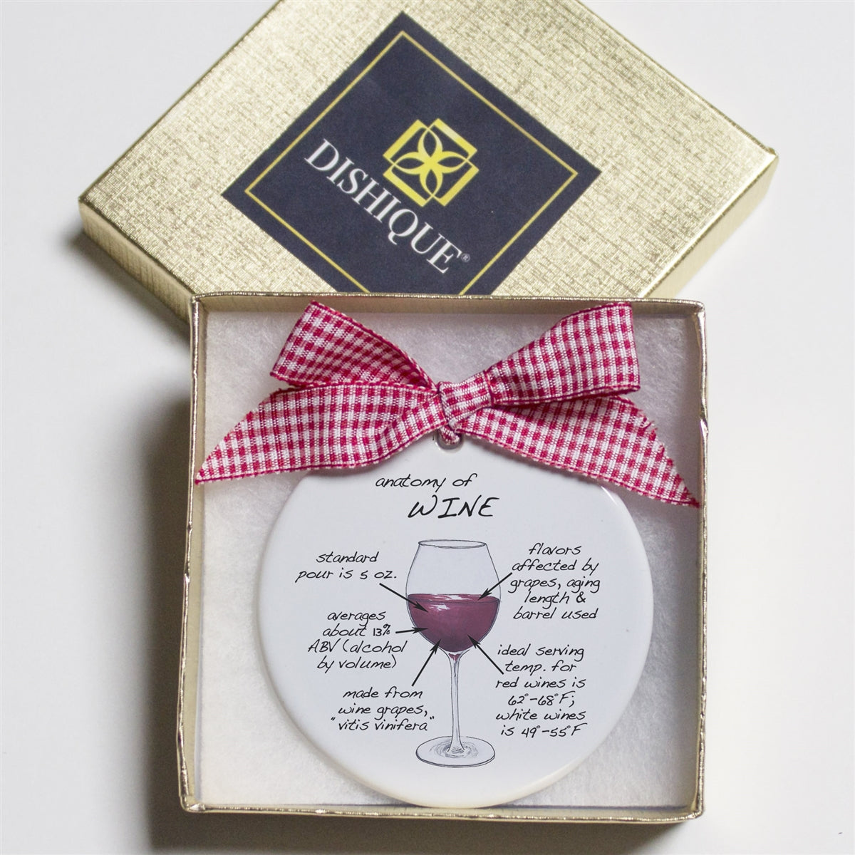 Wine Holiday Ornament