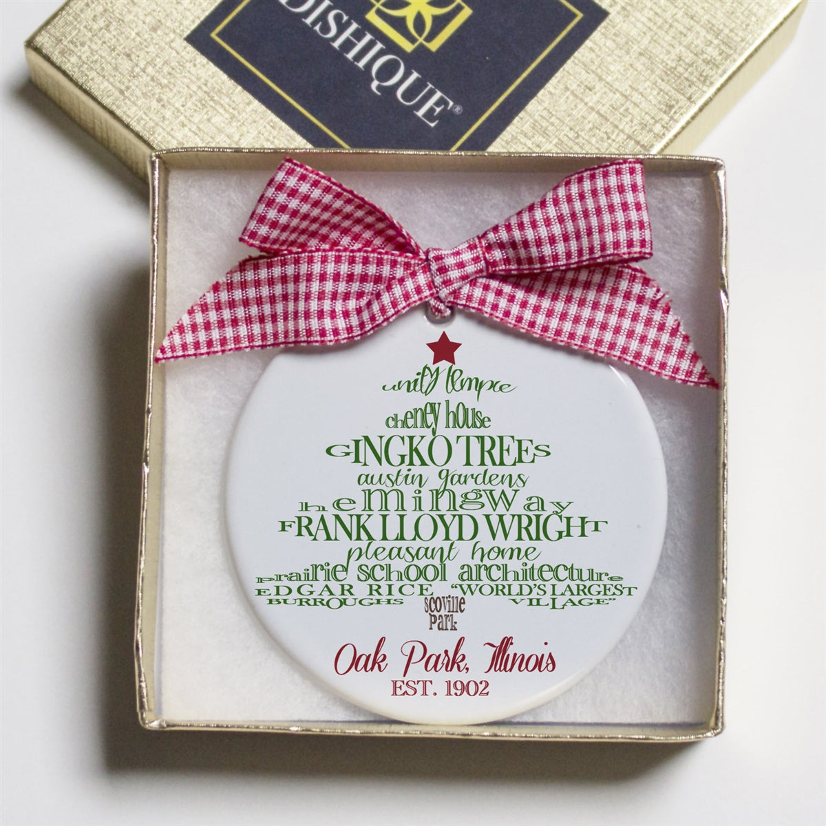 Oak Park Holiday Ornament