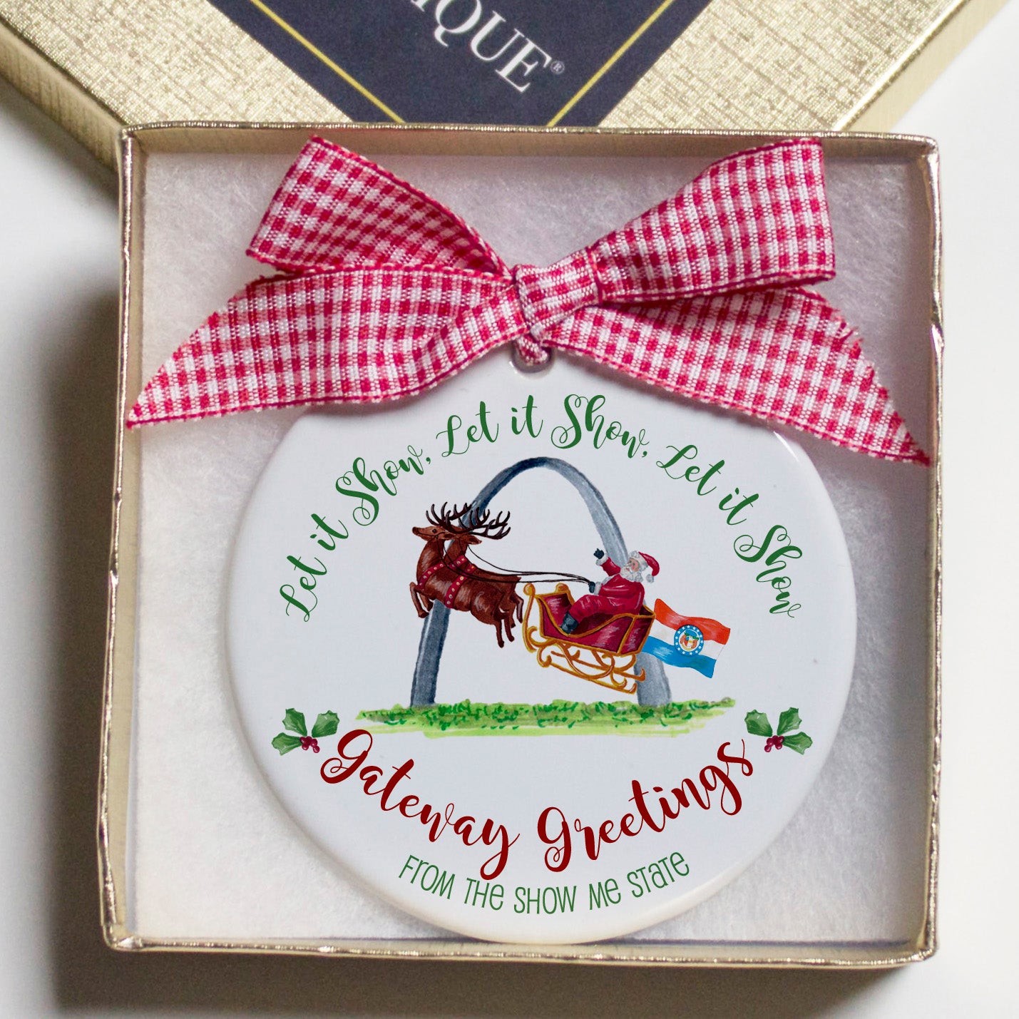 Missouri Gateway Greetings Christmas Ornament