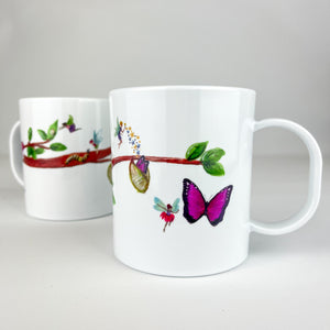 Fairy Butterfly Stages 11 oz. Plastic Mug