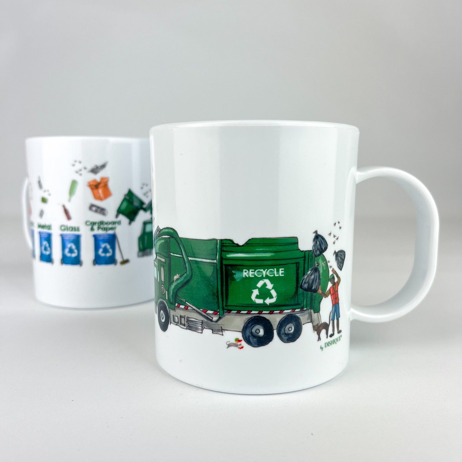 Garbage Recycling 11 oz. Plastic Mug