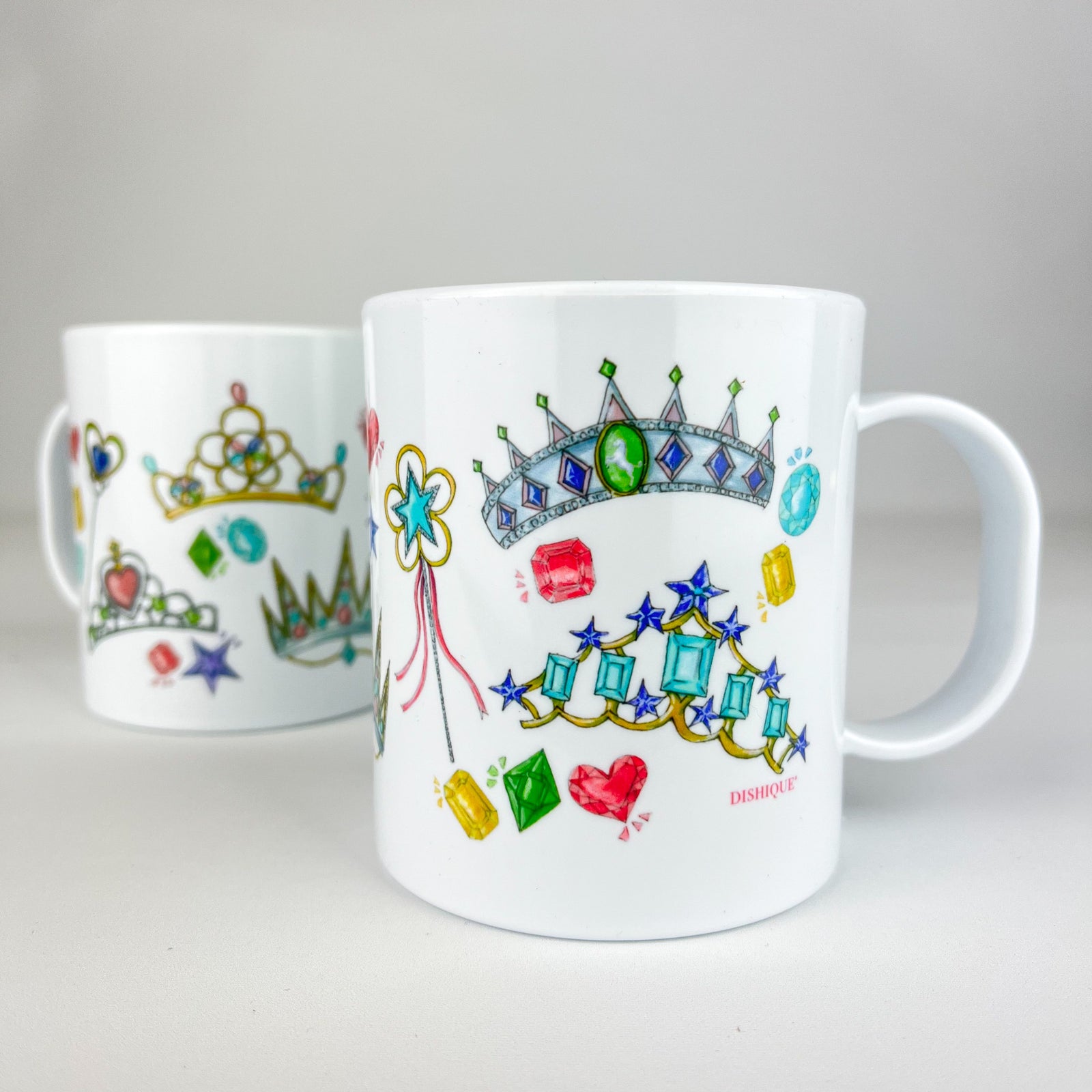 Princess Crown Shapes 11 oz. Plastic Mug