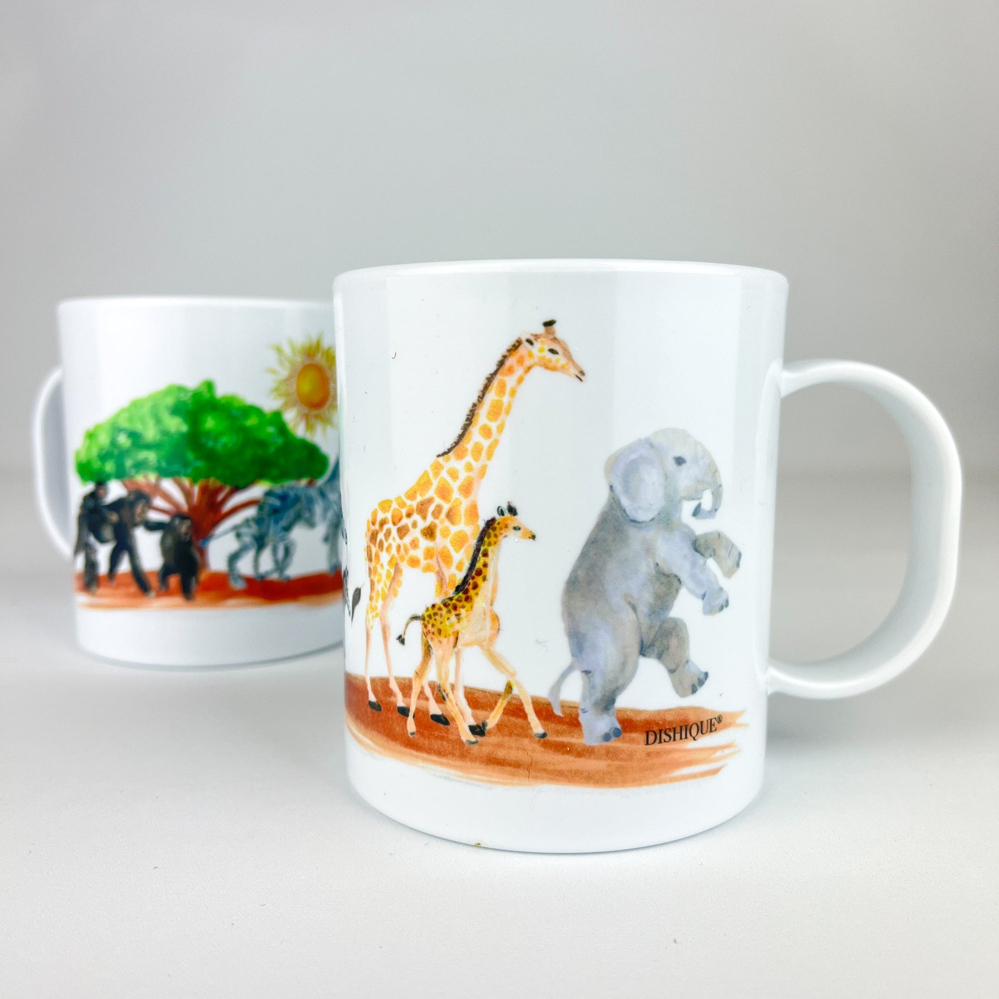 Safari Animal Counting 11 oz. Plastic Mug
