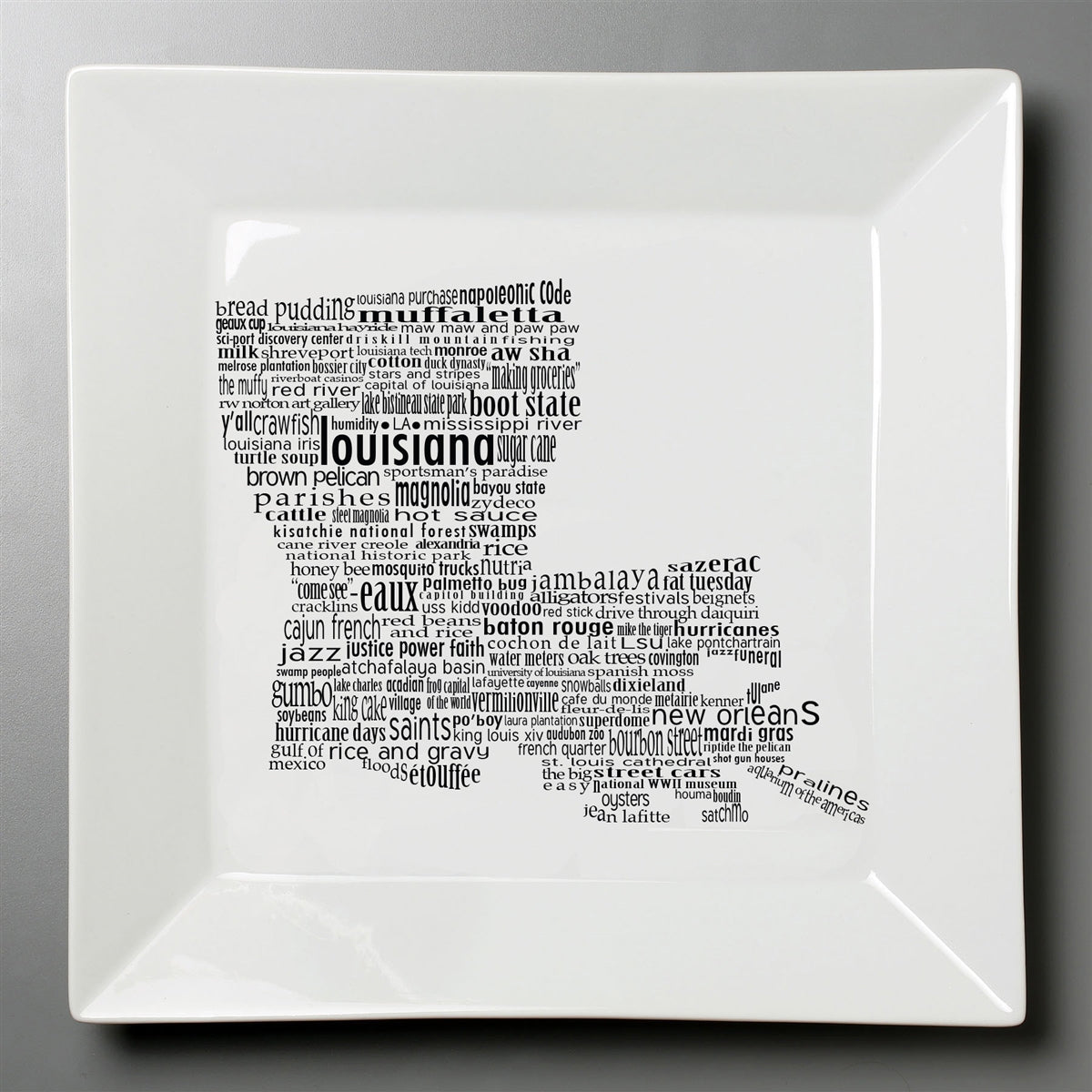 Louisiana Word Art