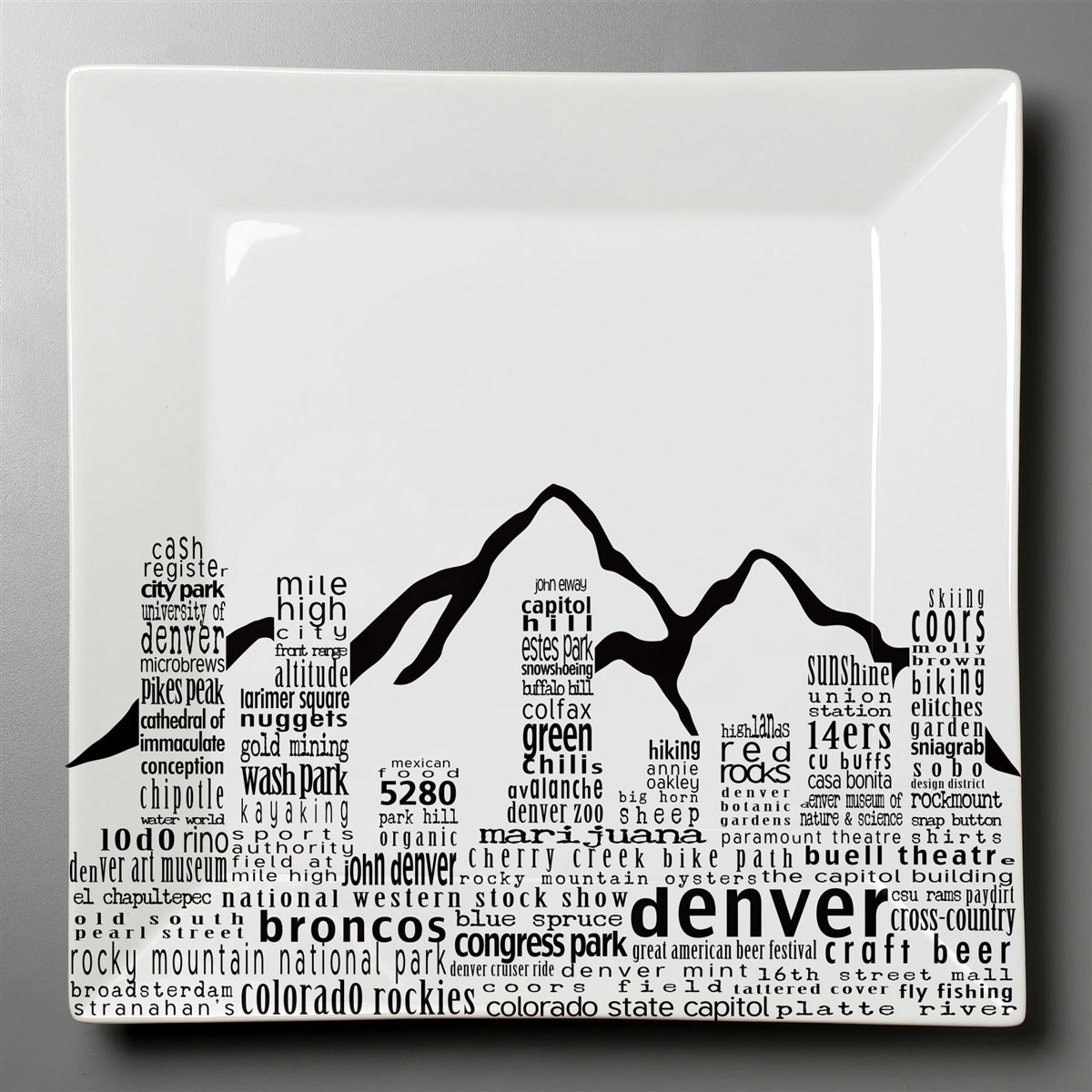 Denver Dish - Small Square Plate
