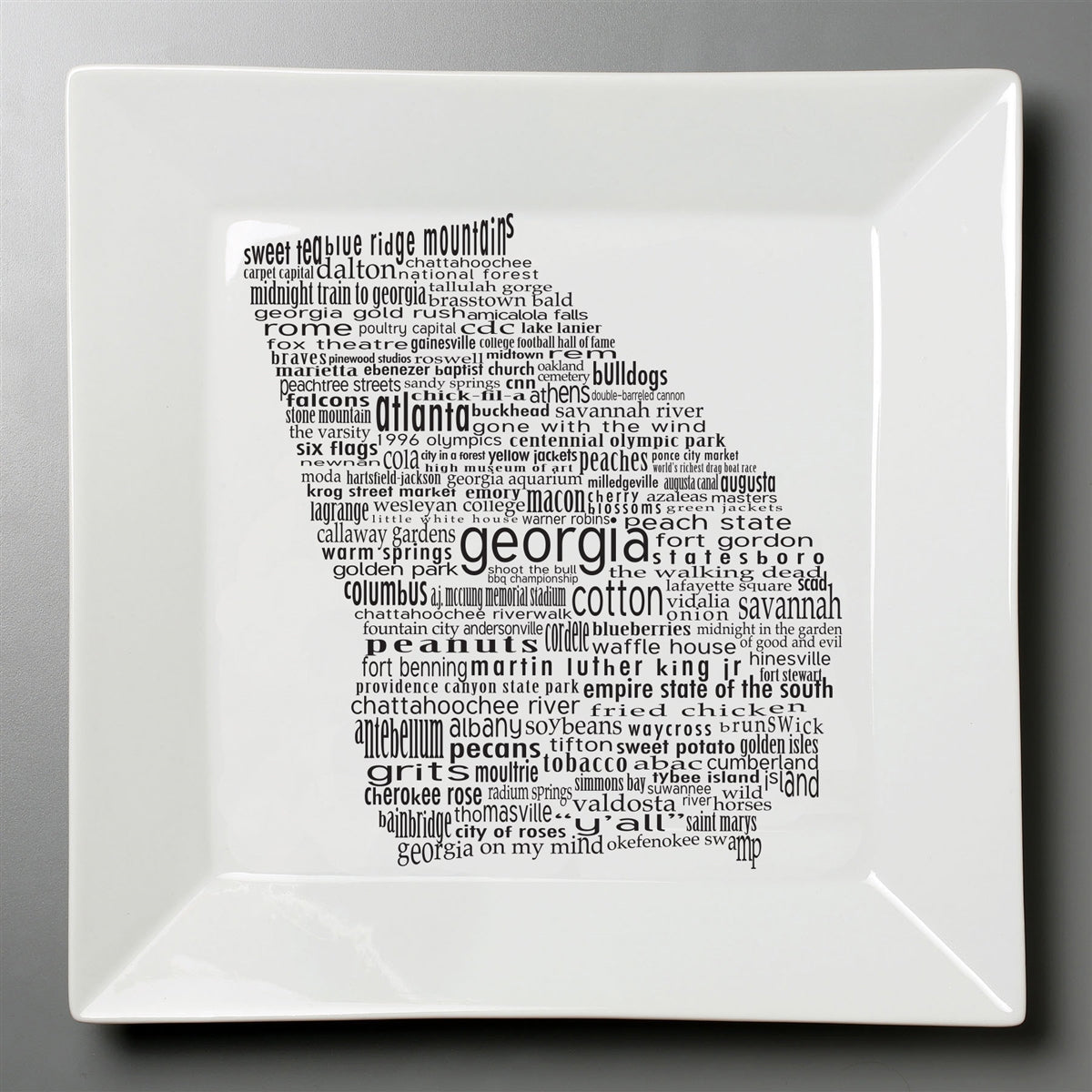 Georgia Dish - Small Square Plate