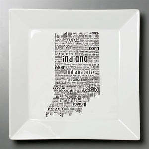 Indiana Dish - Small Square Plate