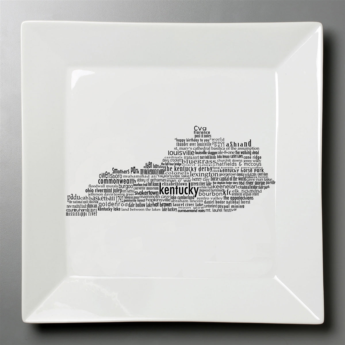 Kentucky Dish - Small Square Plate