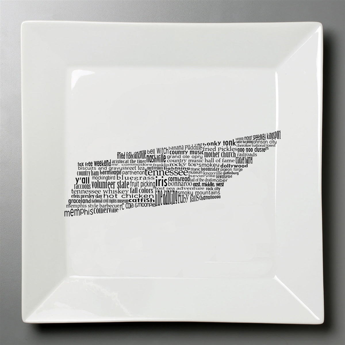 Tennessee Dish - Small Square Plate