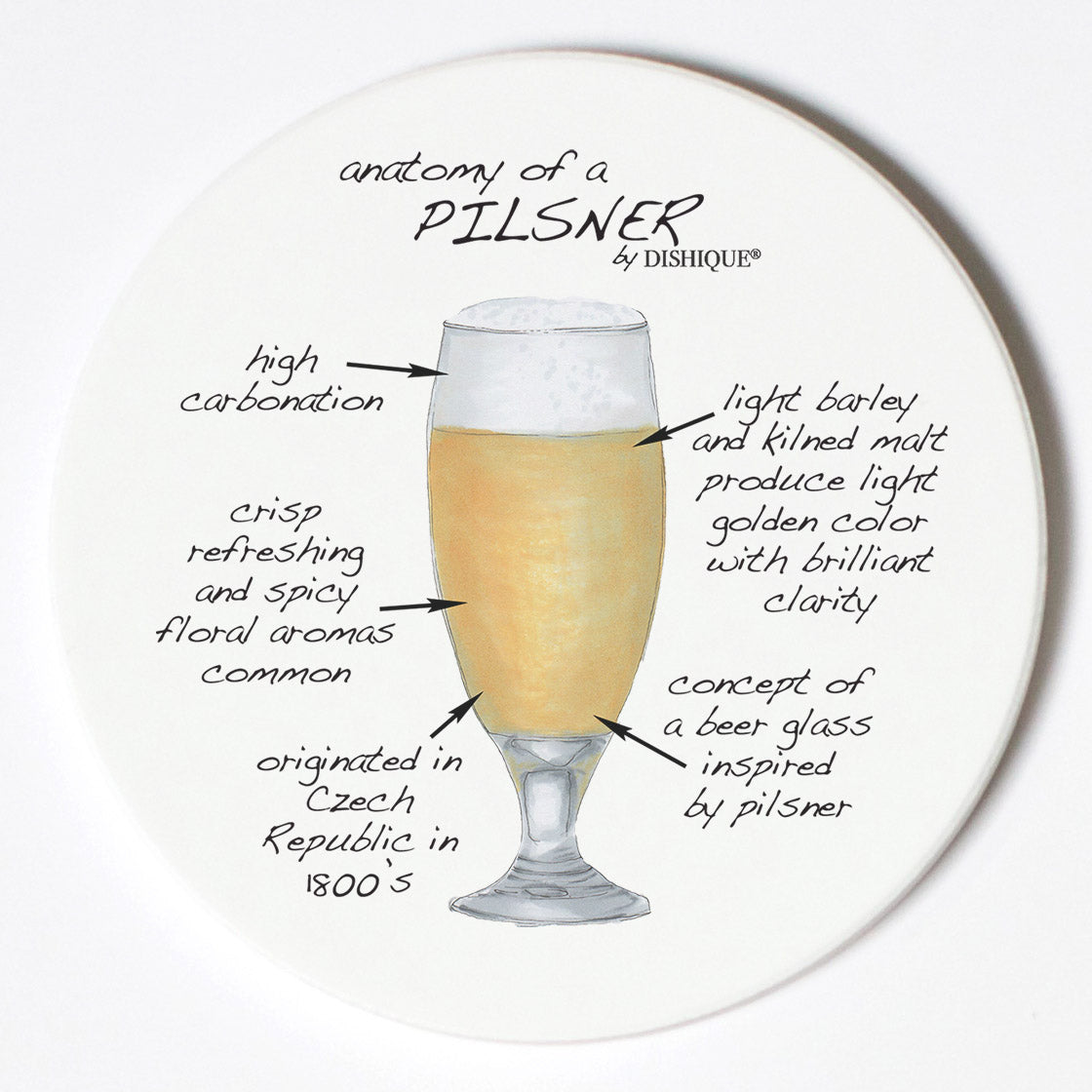 Individual Coasters - Food & Drinks - Pilsner