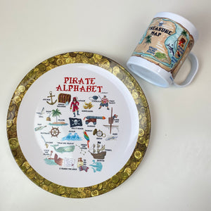 Pirate Treasure Map 11 oz. Plastic Mug
