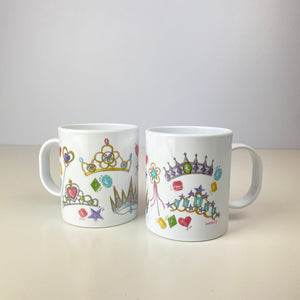 Princess Crown Shapes 11 oz. Plastic Mug