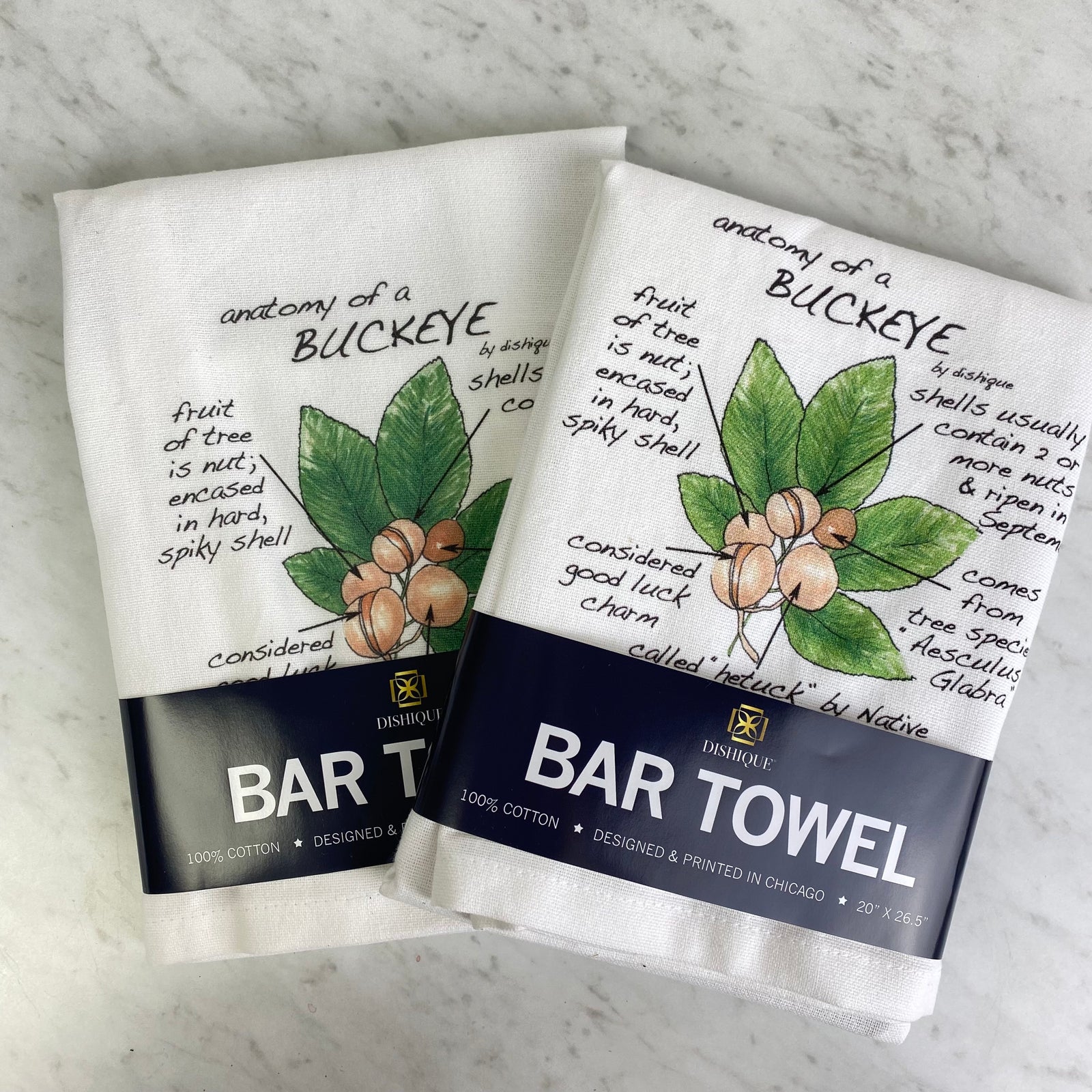 Discontinued towel bundle - Anatomy of a Buckeye - 2 tow