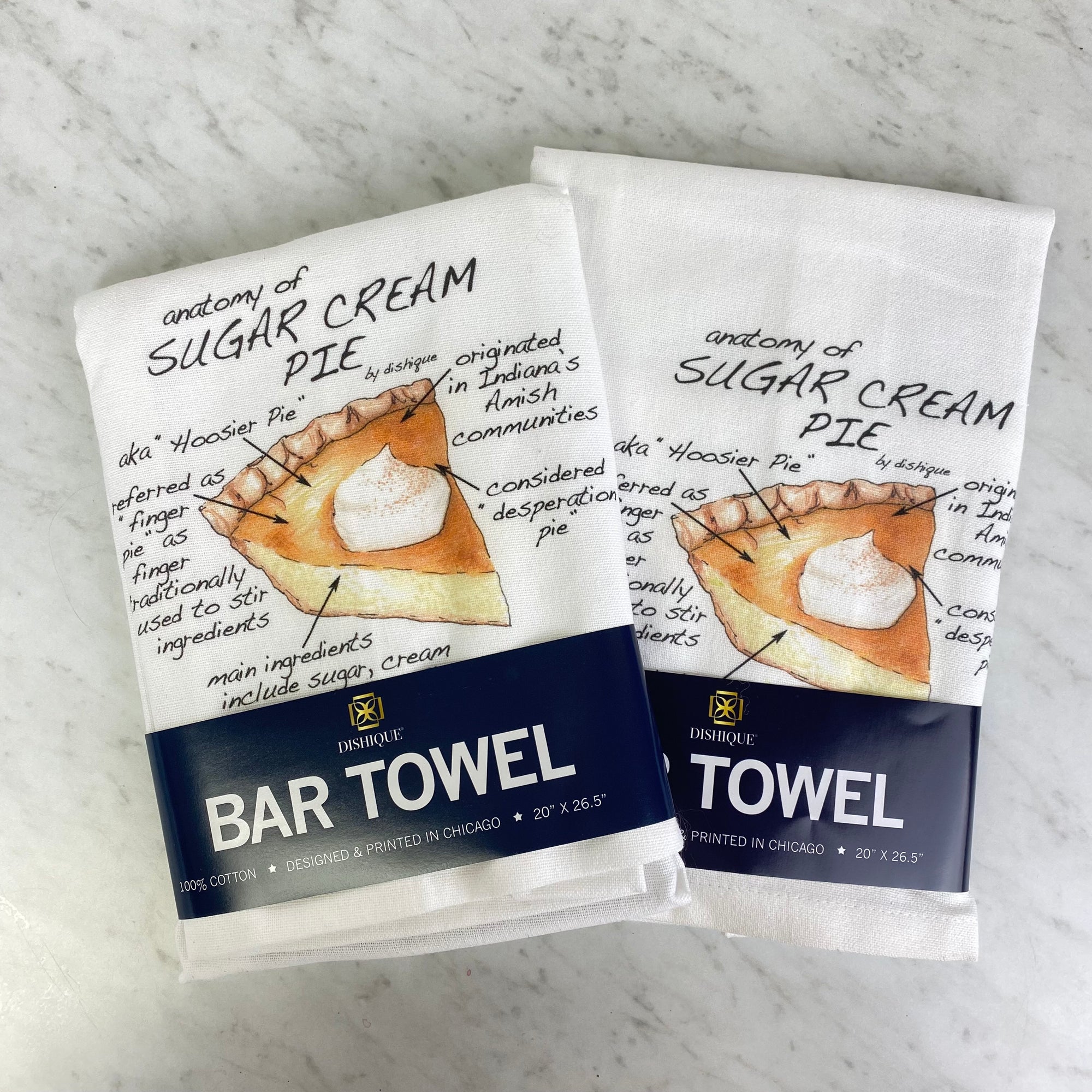 Discontinued towel bundle - Anatomy of Sugar Cream Pie - 2 tow