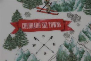 Colorado Ski Towns Platter